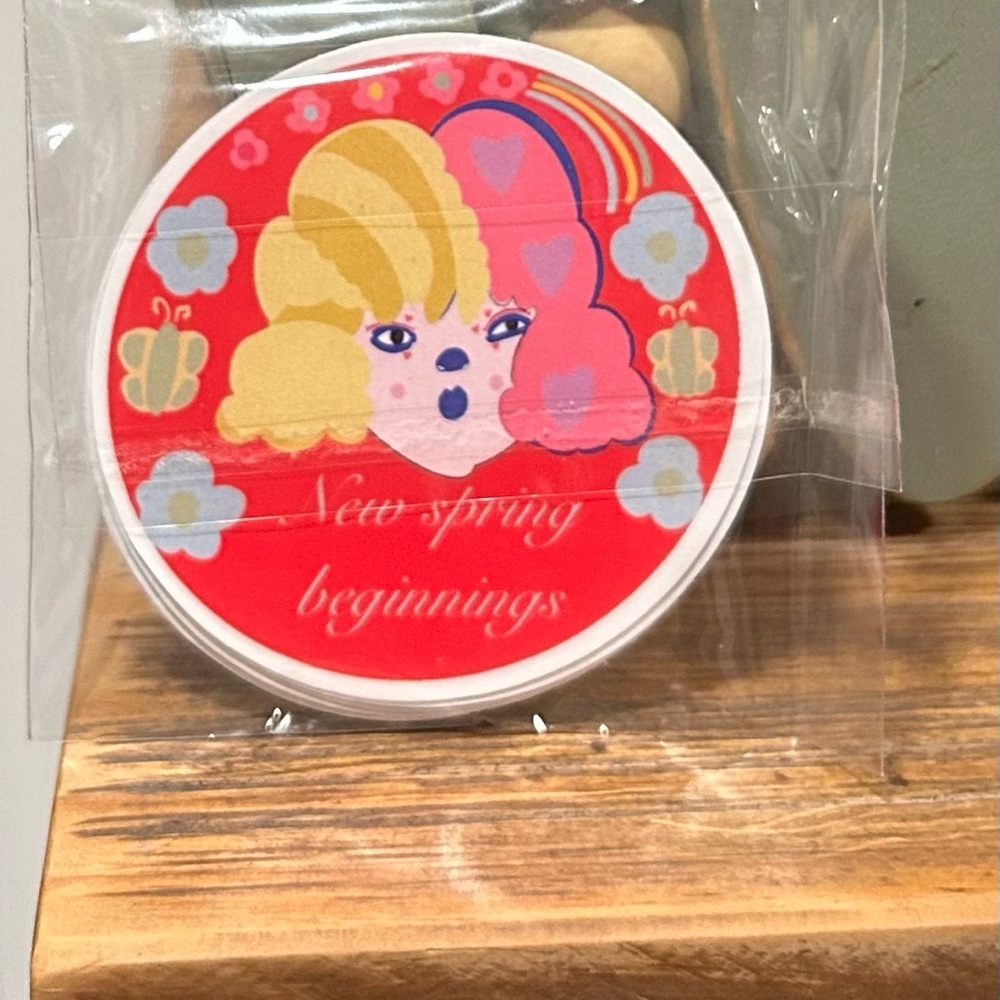 9 Vinyl Colorful Round Stickers with original design